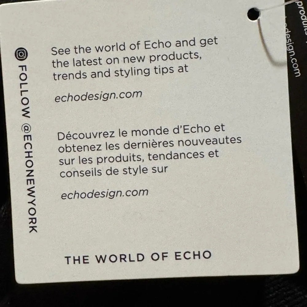 Wrap Shrug Poncho‎ Sweater Echo Design Black